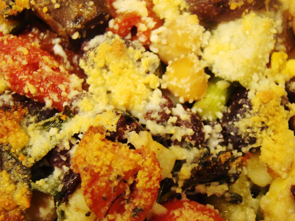 Eine Vielzahl von Lebensmitteln, die gemeinsam dargestellt sind.