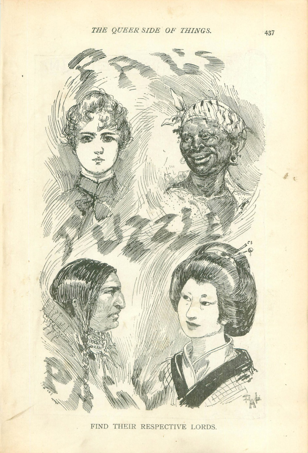 Ein Buch mit dem Titel "Die queere Seite der Dinge" und einem Cover mit einer Illustration von vier FrauenGesichtern.